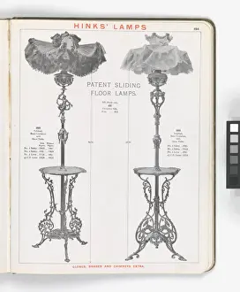 Page from Hinks Lamps catalogue