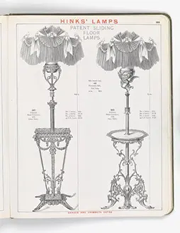 Page from Hinks Lamps catalogue