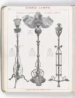 Page from Hinks Lamps catalogue