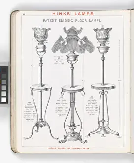 Page from Hinks Lamps catalogue