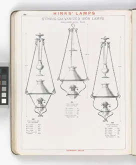 Page from Hinks Lamps catalogue