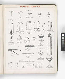 Page from Hinks Lamps catalogue