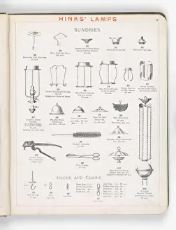 Page from Hinks Lamps catalogue