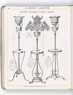 Page from Hinks Lamps catalogue