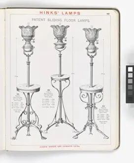 Page from Hinks Lamps catalogue