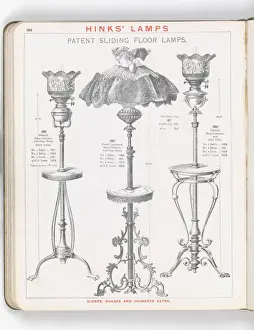 Page from Hinks Lamps catalogue