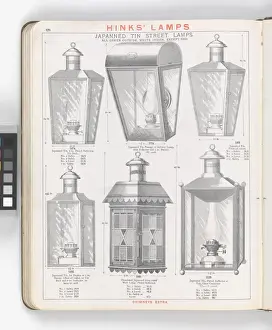 Page from Hinks Lamps catalogue