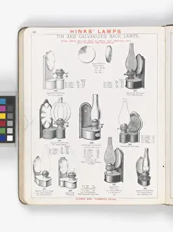 Page from Hinks Lamps catalogue