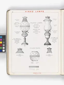 Page from Hinks Lamps catalogue