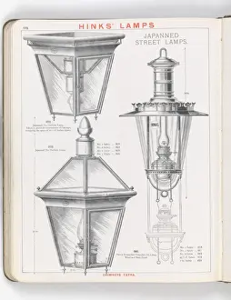 Page from Hinks Lamps catalogue