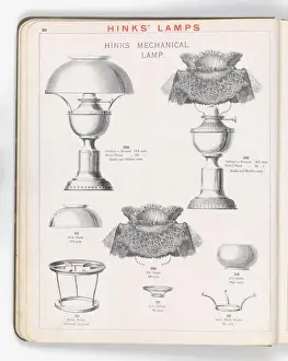 Page from Hinks Lamps catalogue