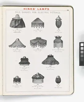 Page from Hinks Lamps catalogue