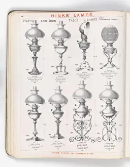 Page from Hinks Lamps catalogue