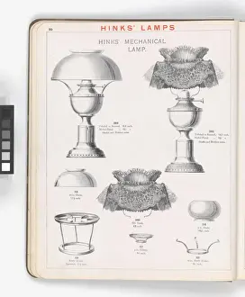 Page from Hinks Lamps catalogue