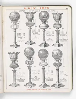 Page from Hinks Lamps catalogue