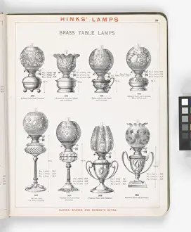 Page from Hinks Lamps catalogue