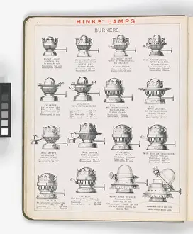 Page from Hinks Lamps catalogue