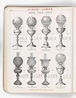 Page from Hinks Lamps catalogue