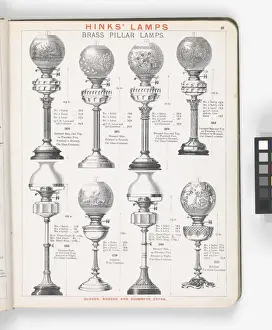 Page from Hinks Lamps catalogue
