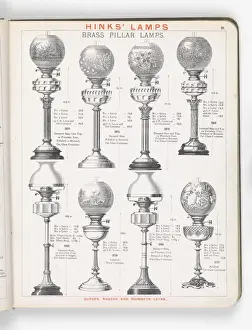Page from Hinks Lamps catalogue