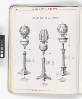 Page from Hinks Lamps catalogue