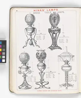 Page from Hinks Lamps catalogue