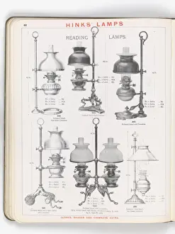 Page from Hinks Lamps catalogue