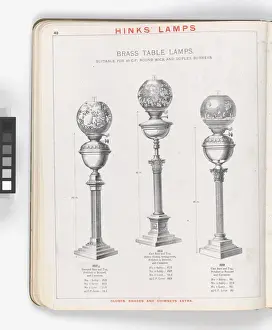 Page from Hinks Lamps catalogue