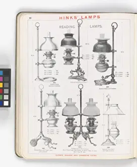 Page from Hinks Lamps catalogue