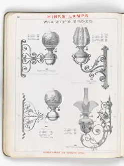 Page from Hinks Lamps catalogue