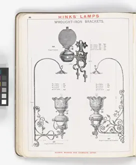 Page from Hinks Lamps catalogue