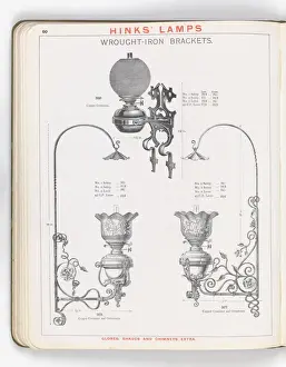 Page from Hinks Lamps catalogue
