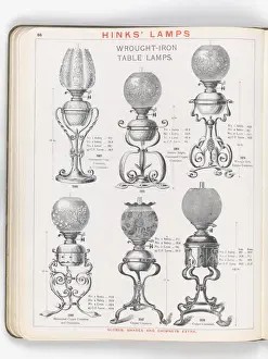 Page from Hinks Lamps catalogue
