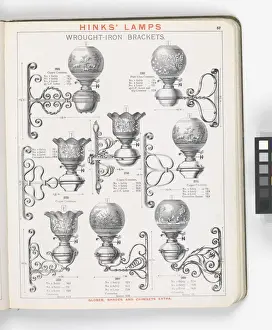 Page from Hinks Lamps catalogue