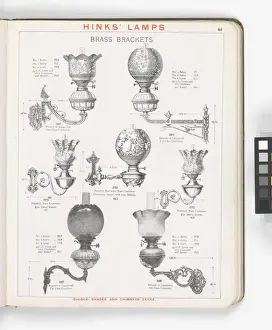 Page from Hinks Lamps catalogue