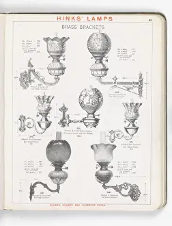 Page from Hinks Lamps catalogue
