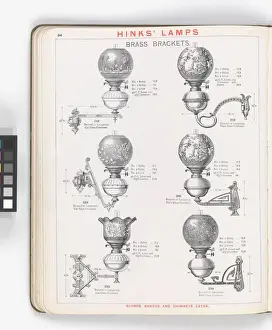 Page from Hinks Lamps catalogue