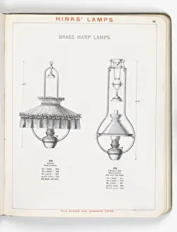Page from Hinks Lamps catalogue