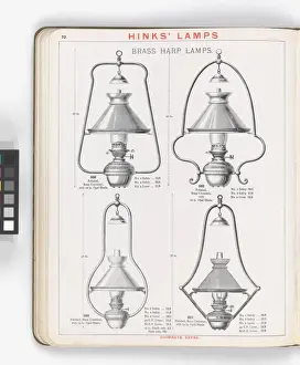 Page from Hinks Lamps catalogue