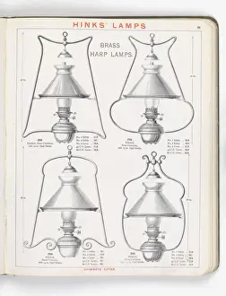 Page from Hinks Lamps catalogue