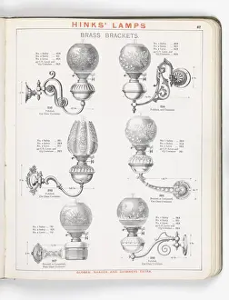Page from Hinks Lamps catalogue