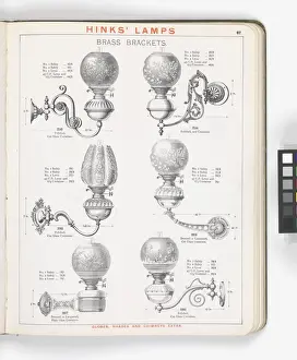 Page from Hinks Lamps catalogue