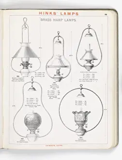 Page from Hinks Lamps catalogue