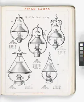Page from Hinks Lamps catalogue