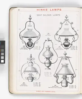 Page from Hinks Lamps catalogue