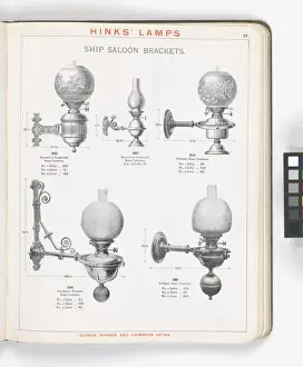 Page from Hinks Lamps catalogue