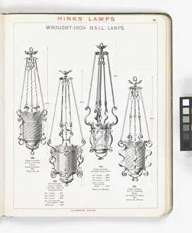 Page from Hinks Lamps catalogue