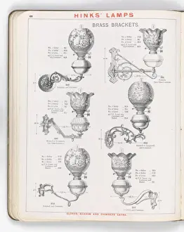 Page from Hinks Lamps catalogue