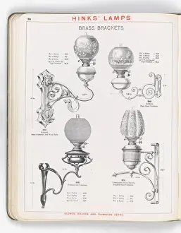 Page from Hinks Lamps catalogue
