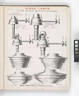 Page from Hinks Lamps catalogue